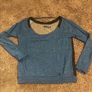 Volcom Blue Long Sleeve Top